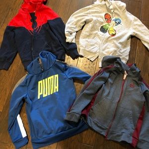 Boys lot 6-7 hoodies